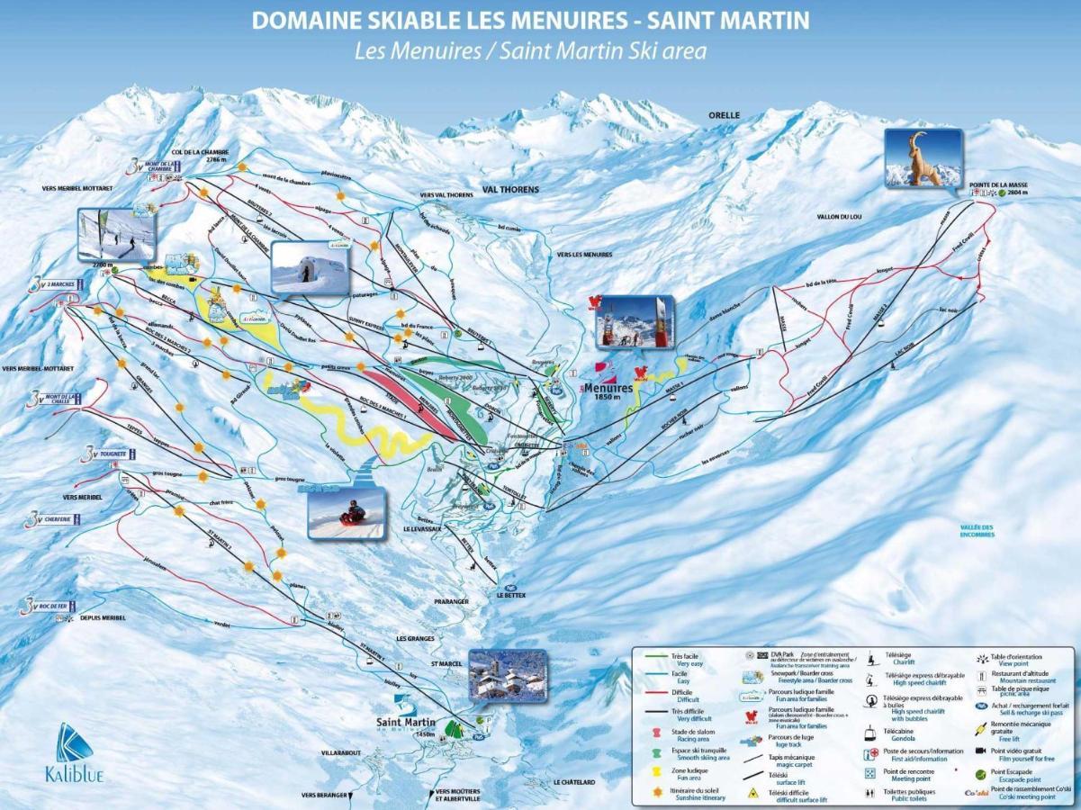 Résidence Lac du Lou - Les Ménuires Exterior foto